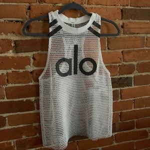 Alo Mesh Jersey Tank